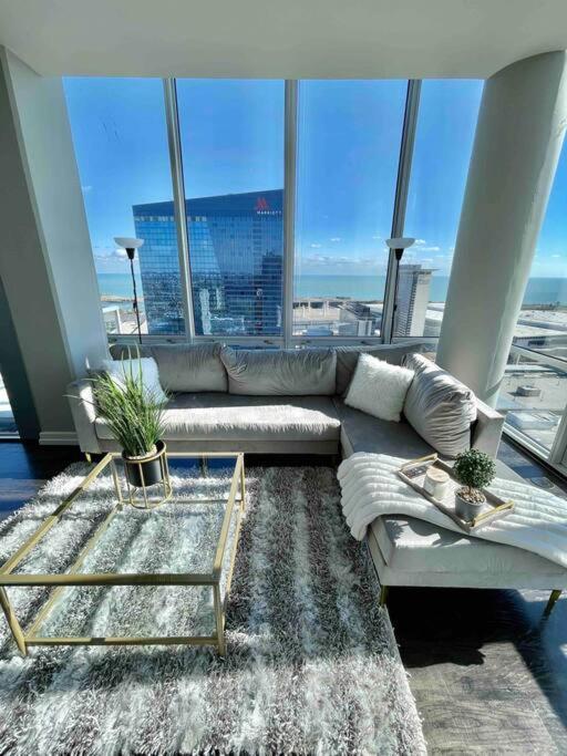 Penthouse In South Loop Chicago Exterior foto